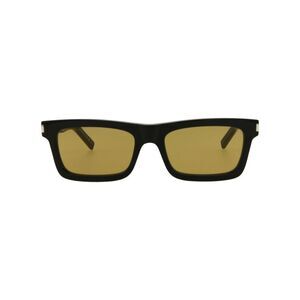 Saint Laurent Square-Frame Acetate Sunglasses Black Womens
